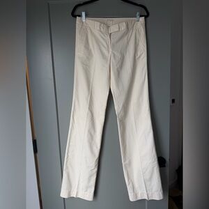 J. Crew Women’s City Fit Pastel Yellow 100% Cotton Pants